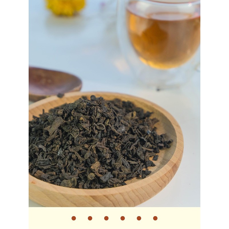 GLDNT Organic Pu-erh Tea, Yunnan Ripe Pu'erh Tea Loose Leaf,