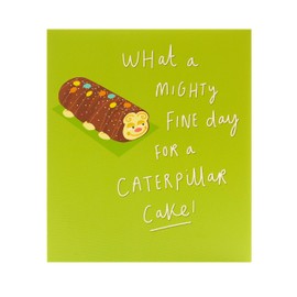 UK Greetings Birthday Card for Him/Her/Friend - Funny Caterpillar Design