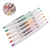 AOMAYLL Highlighter, Double Ended, Visible Highlighters, Wide and Fine Tips,