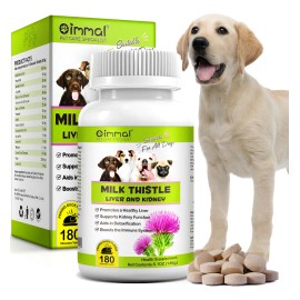 Tabletas De Cardo Mariano Para Perros Protección Hepática180