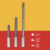 Amtech L2210 Magnetic Bit Holders, 3 Piece Set, 150mm, 100mm
