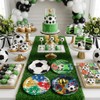 50PCS 9 INCH Soccer Birthday Plates – Party Paper Plates