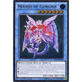 YU-GI-OH! - Nekroz of Gungnir (SECE-EN044) - Secrets of Eternity - 1st Edition - Ultimate Rare