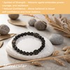 Gifts for Men Husband Boyfriend | Black Onyx Lava Stone
