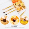DUcare Eyeshadow Brush Set Duo End Eye Makeup Brush Golden