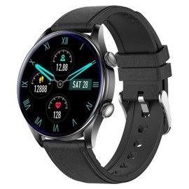 BooaBei Smart Watches for Men Women with Bluetooth Call,1.32" Round Screen Smartwatch with Heart Rate/Blood Oxygen/Blood Pressure/Sleep Activity Monitor,IP67 Waterproof Fitness Tracker for Android IOS