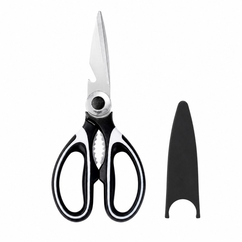 Heavy-Duty Kitchen Scissors for Food Prep – Stainless Steel Shears