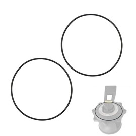 SPX0715Z1 Cover O-Ring Compatible with Hayward 2" Vari-Flo Valves SP0715/SP0716 and Selecta-Flo Valve SP0740DE - 2 Pack, Black Nitrile Rubber​