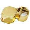 Bullongè Visicon Gold Triplet Magnifying Glass 21 x 10 with