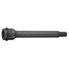 Tone HP4AH-10L Long Hexagon Socket for Impact, 1/2-Inch Drive: 0.5