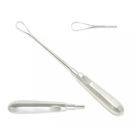 Unbranded Sims Uterine Curette 11" (27.9cm) Sharp Blade Size 5 OB/Genecology Instrument