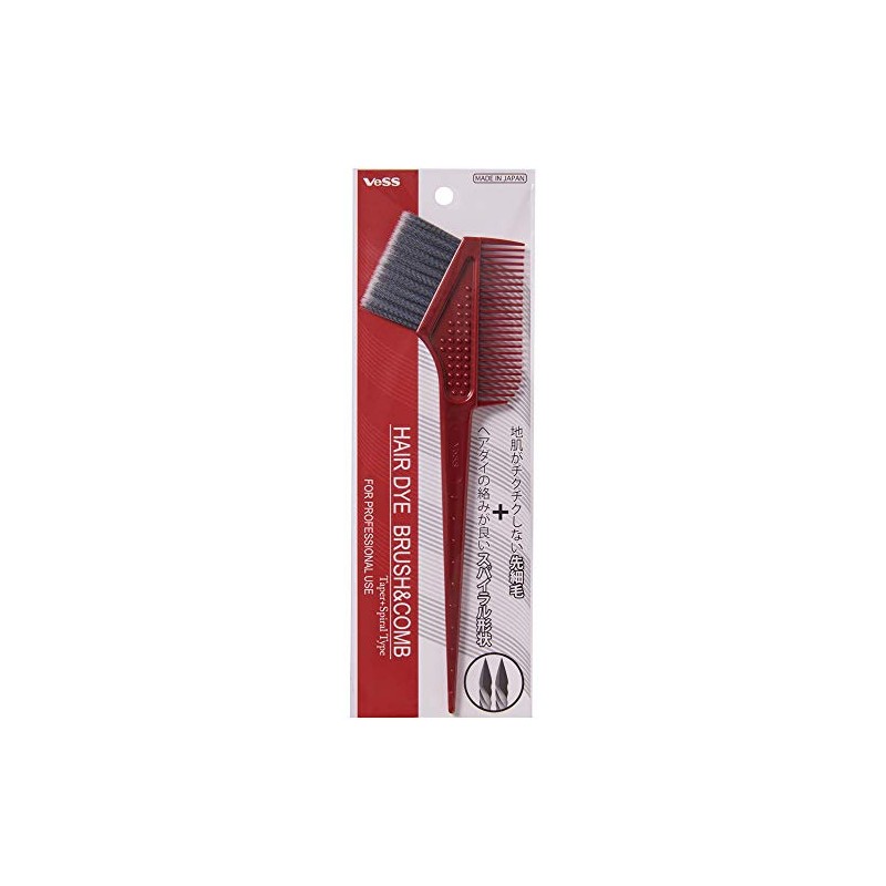 Hedai Brush & Comb (Taper + Spiral Type)
