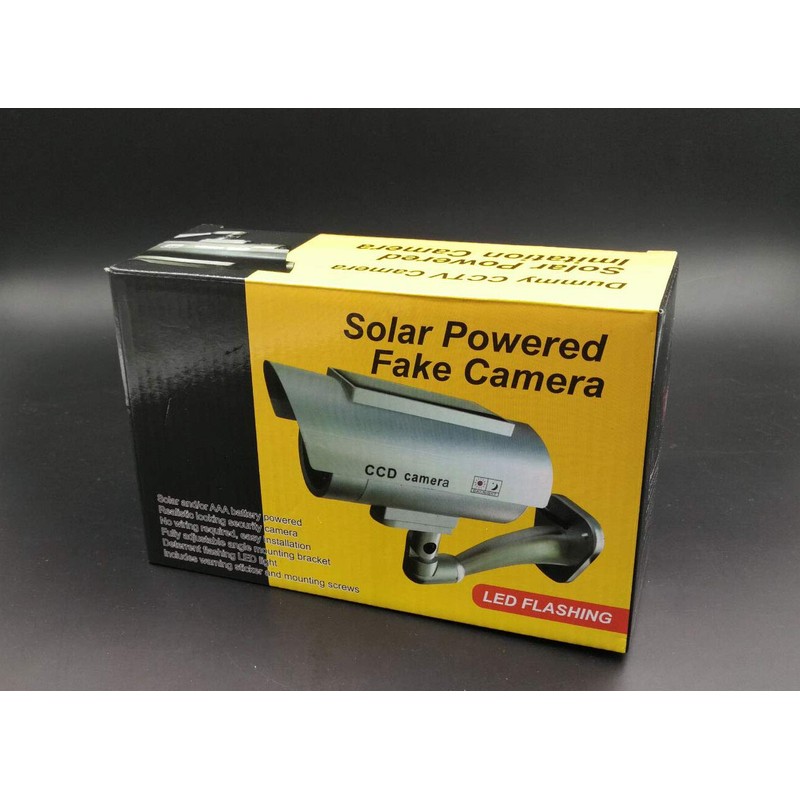 4 x Security Cameras Solar Dummy Outdoor Cameras Dummy Camera