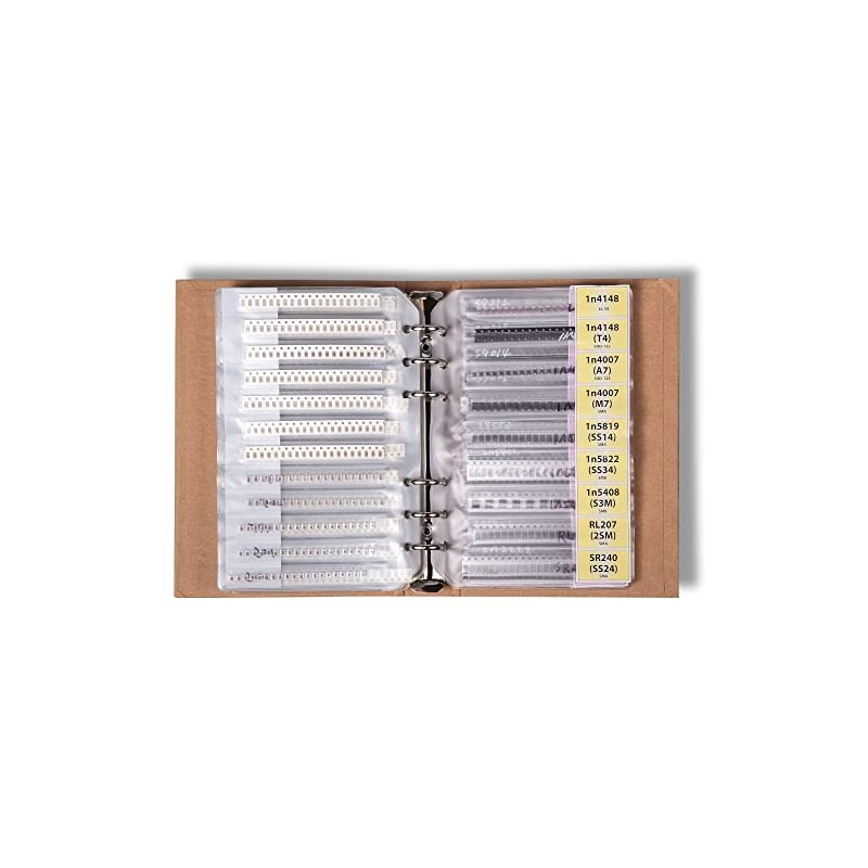SMD 1206 Resistencias, Condensadores y Componentes Electrónicos Libro Surtido -
