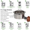 CAPFEI Bottomless Portafilter 54 mm Compatible with Sage/Breville Barista Express,