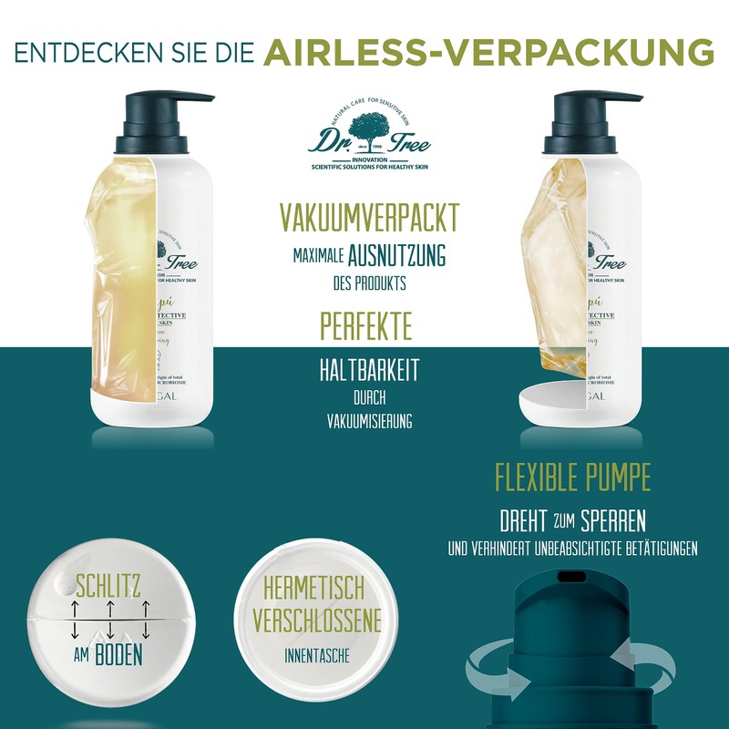 Dr. Tree DermoProtective Shower Gel for Frequent Use, Suitable for