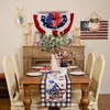 ARKENY 4th of July Memorial Day Table Runner 13x120 Inches,