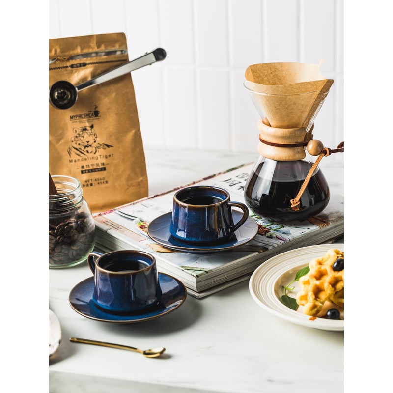 YHOSSEUN Espresso Cups Set of 6, 4 OZ Expresso Shots