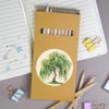 Azeeda 12 x 'Weeping Willow Tree' Long 178mm Coloured Pencils/Pencil
