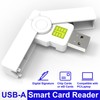 USB Mini Foldable Smart CAC Reader, DOD Military Common Access