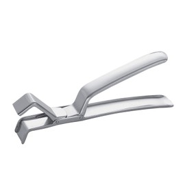 Piazza 17.8cm Long Hot Plate Holder, Stainless Steel