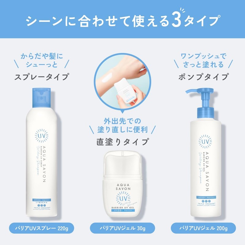 AQUA SAVON (Aqua Shabon) Aqua Shabon Barrier UV Gel 22S