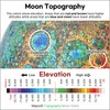 Mapsoft Fly Topography Moon Globe, 30cm/12", MTF-30