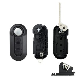 StandardAutoPart Remote Flip Key [ Shell Case ] for Ram Promaster RX2TRF198 2ADFTTRF198 (3 Button) SIP22