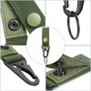 FRTKK Tactical Molle Key Ring Gear Key Keeper Nylon Belt