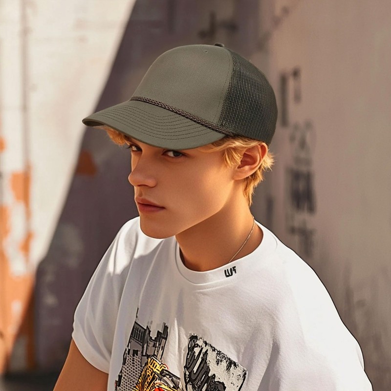 CLAPE Trucker Cap Men Women Summer Mesh Cap Breathable 5
