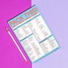Knock Knock Pack This Pad (Pastel Version) - Packing List