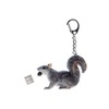 Miniblings Squirrel Grey Key Ring Chain Keychain Chain