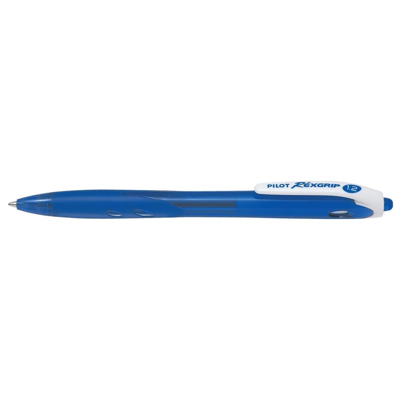 PILOT Rexgrip Begreen Ballpoint Pen - Blue (Pack of 3)