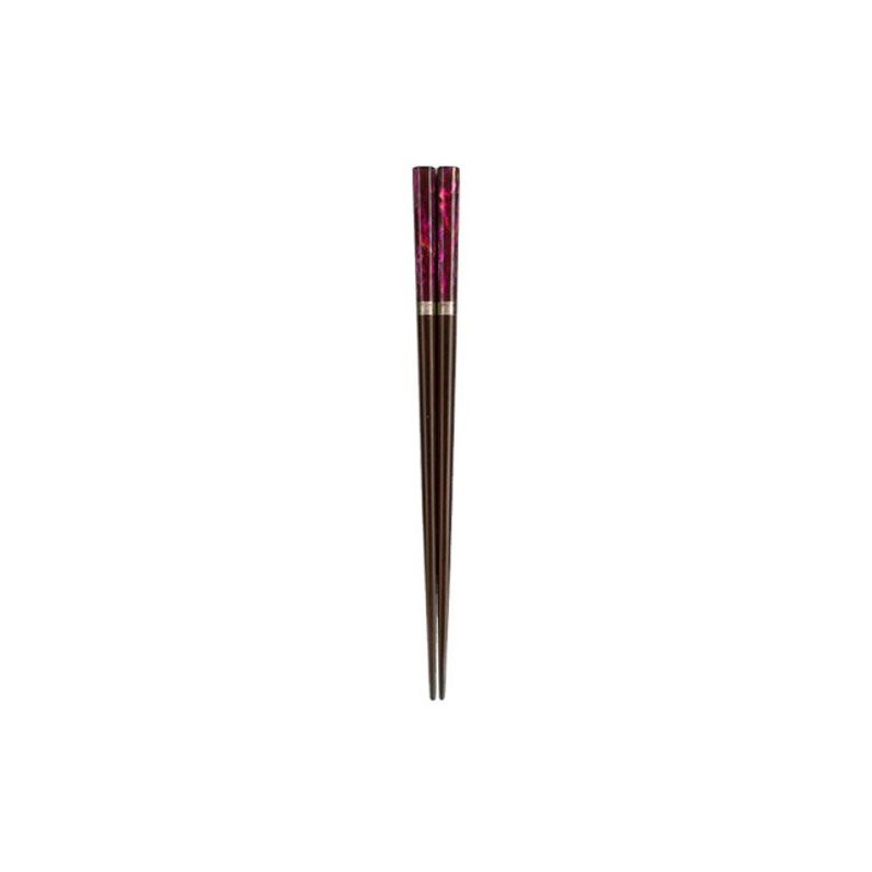 Issho 38864-0 Chopsticks, Made in Japan, Maboroshi Shell (Dishwasher Safe),
