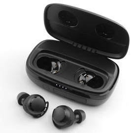 NANLANFAN Replacement Foam Eartips for Tribit FlyBuds 3 Wireless Earbuds, Ultimate Comfort, 3 Pairs (S/M/L, Black)