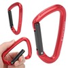 Locking Carabiner Clip DRing Hook Safety Bearing Buckle for Climbing