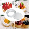 Eonenomi Mini Tart Pans with Removable Bottom Set of 4,