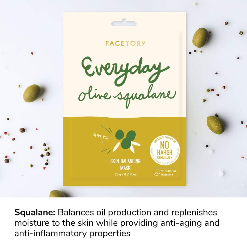 Everyday Olive Squalane Skin Balancing Mask With No Harsh Chemicals