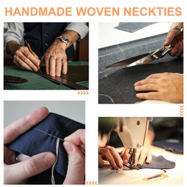 URAQT Men Ties, Classic Men's Solid Satin Neck Tie, Premium Pure Color Necktie with Multiple Colors, Formal Neckties for Men Business Wedding Father Party Work Tie, 8cm