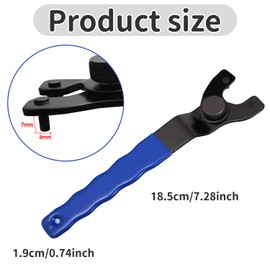Nivalora Universal Adjustable Pin Wrench – Multi-Function Tool for Pin Adjustment and Fastening – Ideal for Workshop, DIY, and Tool Maintenance