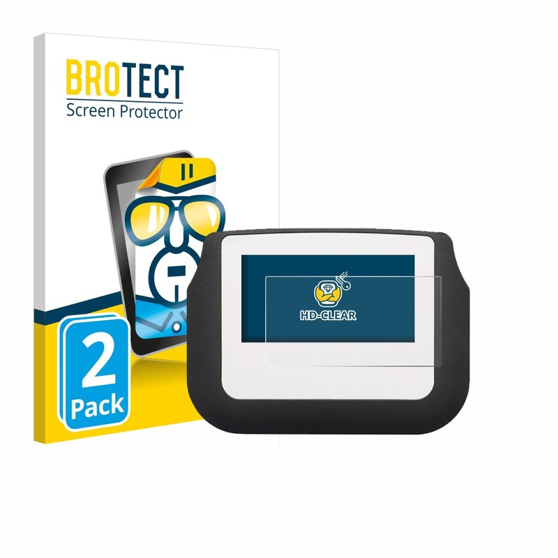 BROTECT Pack of 2 Screen Protectors Compatible with Signotec Signature