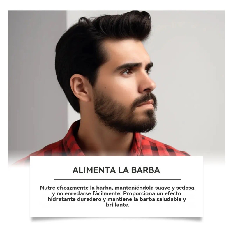 Gel Espesante Para Barba Cuidado Suave