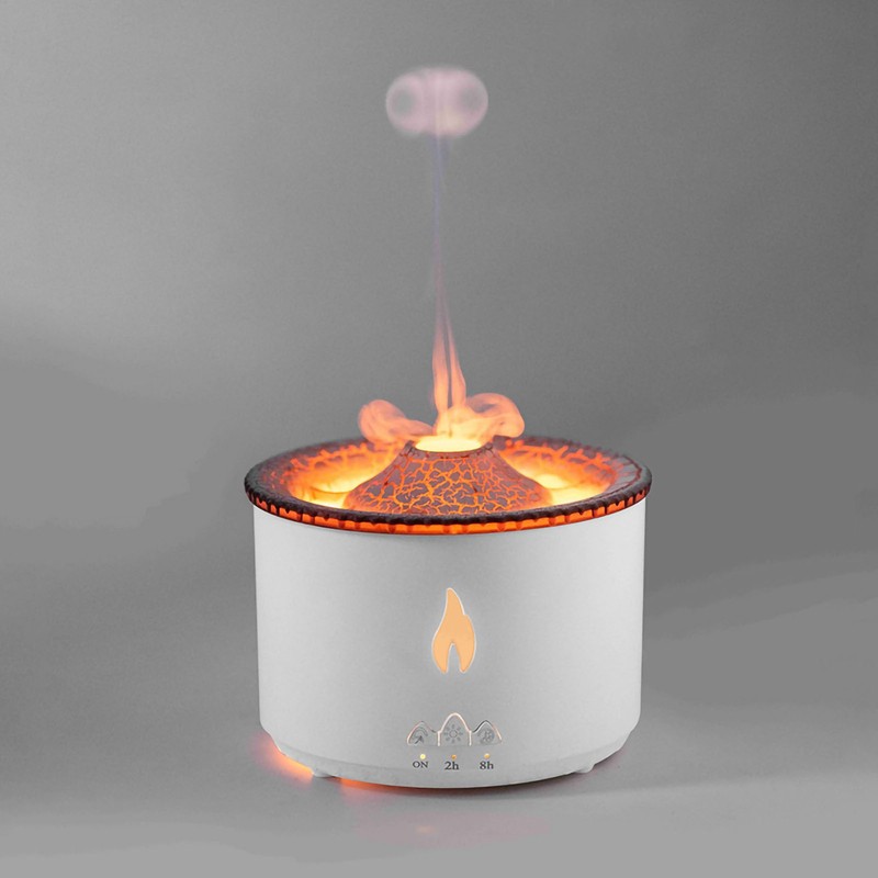 Flame Aroma Diffuser Seajelly Atomizing Humidifier Home Spitting Smoke Ring