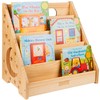 Montessori Baby Bookshelf for Ages 1–3 – 5-Tier Wooden Nursery