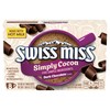 Swiss Miss Simply Cocoa Dark Chocolate Flavor Hot Cocoa Mix,