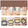 Frying Pan Flat Bottom Even Heating Stick Free Cooking Kitchen