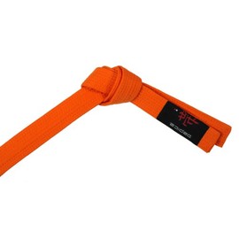 DEPICE Karate/Judo Belt, Unisex, Gürtel Karategürtel Judogürtel, Orange, 240 cm