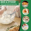 Agttete Danish Dough Whisk Stainless Steel Bread Whisk with Dough