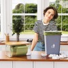 MIXISAV 3 Pack Trash Bag Holder Dispenser with Lid, Extra