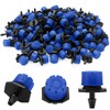 VooGenzek 200 Pieces Adjustable Watering Dripper Sprinkler, Plastic Micro Flow